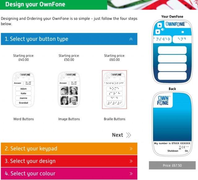 Ownfone design your phone