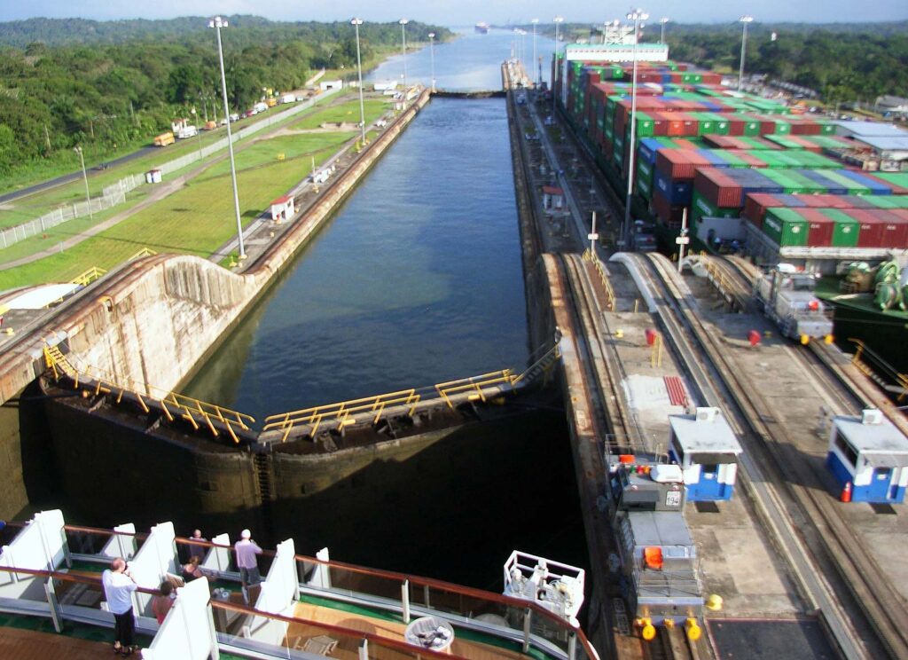 Panama Canal locks